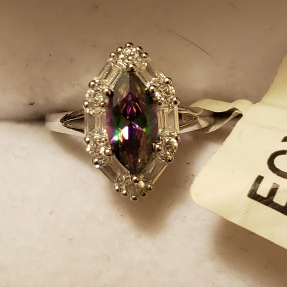 charmed aroma Jewelry - 3 for 35! 925 Mystic Topaz Ring